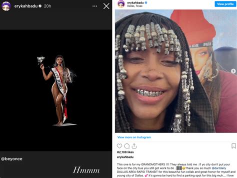 Beyonc S Publicist Responds After Erykah Badu S Braid Shade