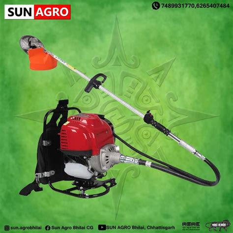 Sun Agro Cm Stroke Side Pack Brush Cutter For Agriculture