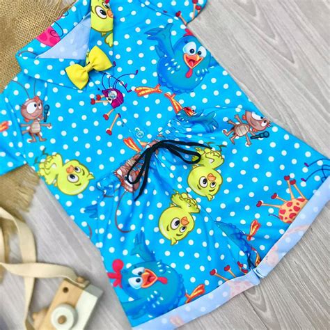 Roupa Da Galinha Pintadinha - Roupa Da Galinha Pintadinha Infantil Menino Mauricinho Festa | Shopee ...