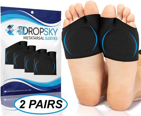 Buy Metatarsal Sleeve With Gel Pads 4 Pieces Ball Of Foot Cushions