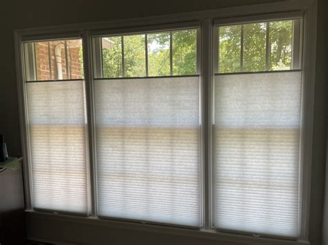 Hunter Douglas Top Down Bottom Up Cordless Cellular Shades In West