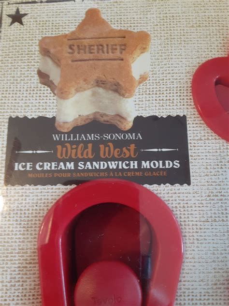 Williams And Sonoma Molds Wild West Ice Cream Sandwich Molds Nib Ebay