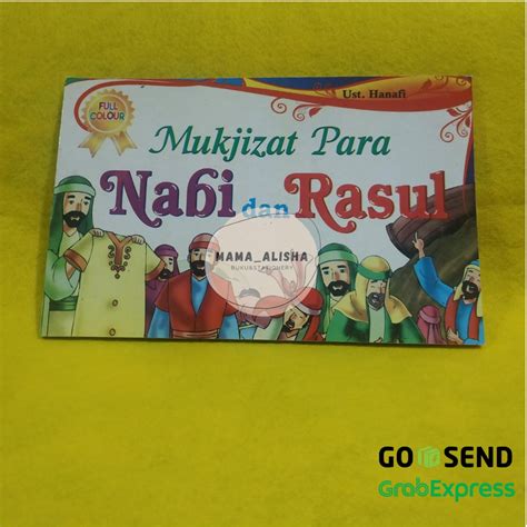 Jual Buku Mukjizat Para Nabi Dan Rasul Bergambar Full Color Shopee