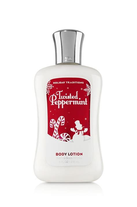 Bath & Body Works Twisted Peppermint Signature Collection Body Lotion ...