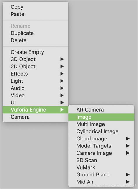 Unity Ar Vuforia Unityar Csdn