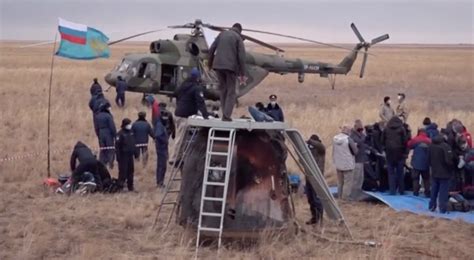 Soyuz Spacecraft Landing