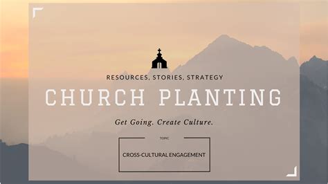 Church Planting Tips Cross Cultural Engagement — Redeemer Church