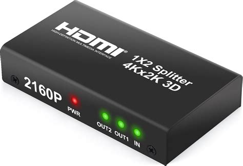 Neoteck Hdmi Splitter Way P Kx K Hd Hub Smart Amazon Co Uk