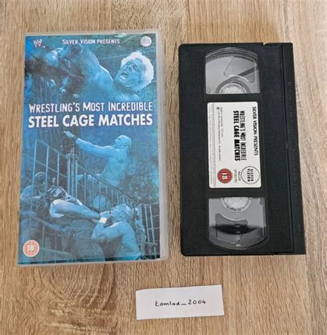 WWE WRESTLINGS MOST Incredible Steel Cage Matches VHS WWF WCW 8 00