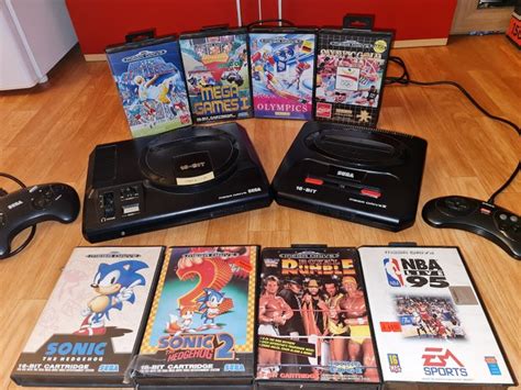 2 Sega Mega Drive Consola Con Juegos 8 Sin La Caja Catawiki