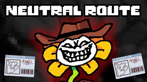 Undertale Yellow Neutral Route Playthrough Youtube