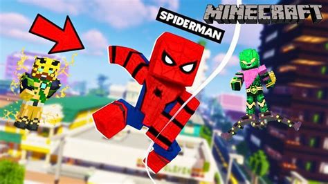 I Became Spider Man In Minecraft Imbixu YouTube