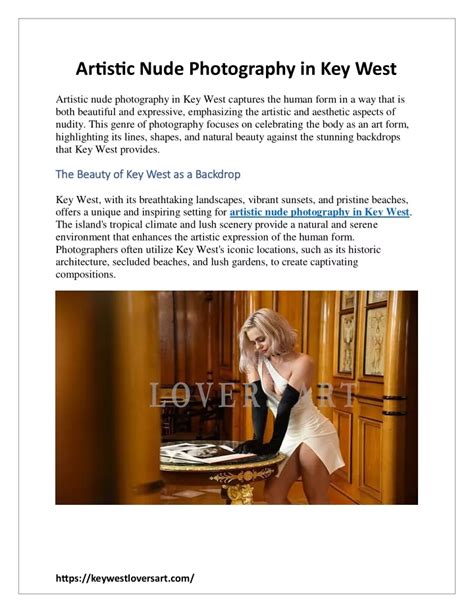PPT Artistic Nude Photography In Key West PowerPoint Presentation