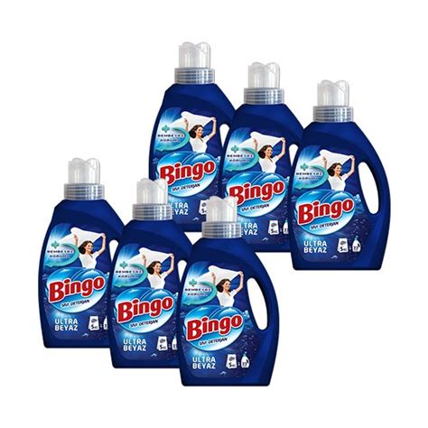 Bingo Matik Sıvı Deterjan Ultra Beyaz 2145ml 6 lı Set Fiyatı