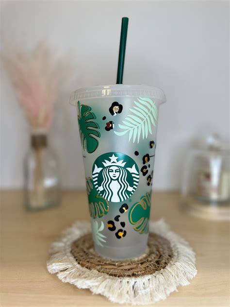 Gobelet Starbucks en plastique réutilisable cold cup Etsy France