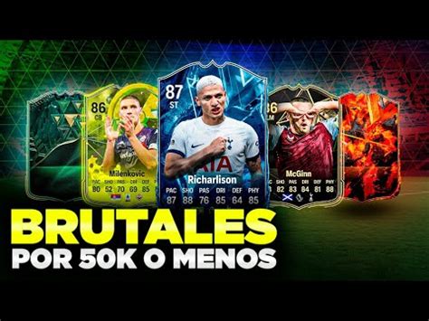 12 CARTAS BARATAS Y BRUTALES POR MENOS DE 50K EA FC 24 ESPAÑOL