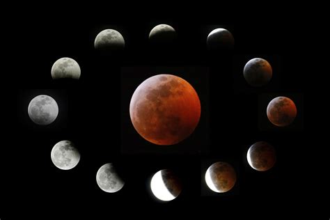 Super Blood Wolf Moon 2019 Photos And Videos Of The Lunar Eclipse From