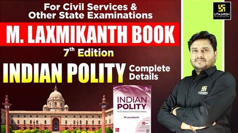 M Laxmikanth Indian Polity 7th Edition Complete Details About M