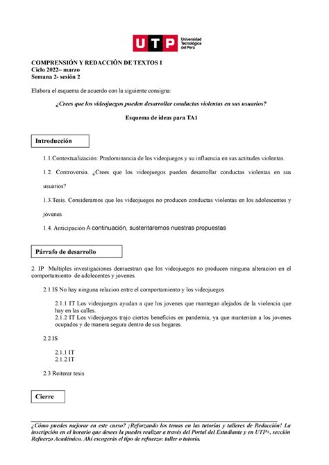 Grupo S S Esquema Para Ta Crt Material Marzo