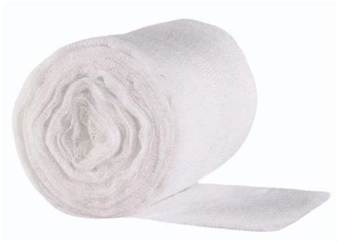 Plain Dyed White Surgical Gamjee Roll For Hospital Sterile At Rs