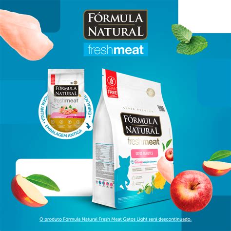 Fórmula Natural Fresh Meat Gatos Filhotes Adimax Alimentos para cães