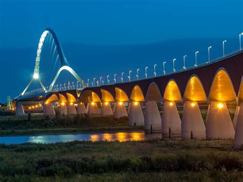 Oversteek bridge, Nijmegen, Netherlands