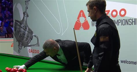 Bbc Commentator Baffled As World Snooker Championship Ref Changes Mind