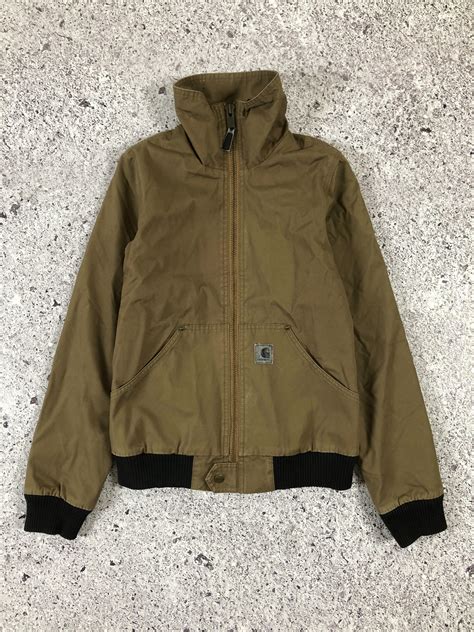 Carhartt × Streetwear Carhartt Streetwear vintage brown Work Jacket ...