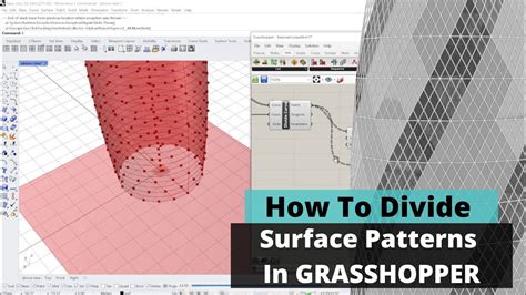 How To Divide Surface Patterns In Grasshopper Youtube