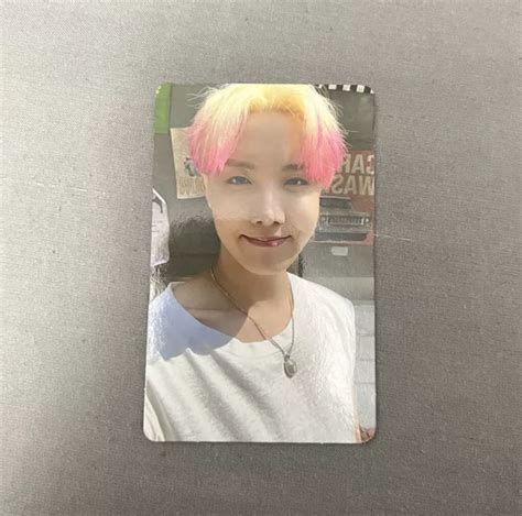 BTS OFFICIAL J Hope Butter Weverse POB Preorder Benefit Photocard EUR