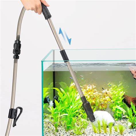 Buy Hygger Telescopic Aquarium Siphon Kit With 49 Ft Pvc Hose Tubing 1