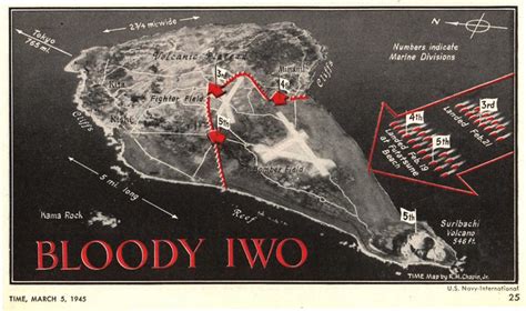 Iwo Jima Map