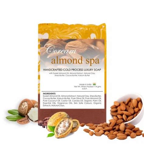 U Nature Glow Soaps Handmade Cream Almond Spa Soap At Rs 160 Piece