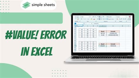 What Is Value Error In Excel The Simplest Guide On Web