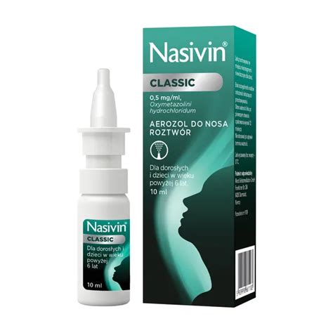 Nasivin Classic Spray Do Nosa Apteka Internetowa MEDEST