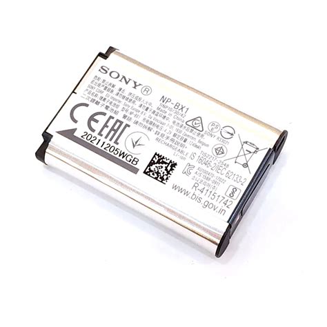 Used Sony Np Bx Rechargeable Lithium Ion Battery V Mah