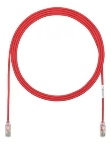 Patch Cord Cable Parcheo Red Utp Categor A Cm Rojo Env O Gratis