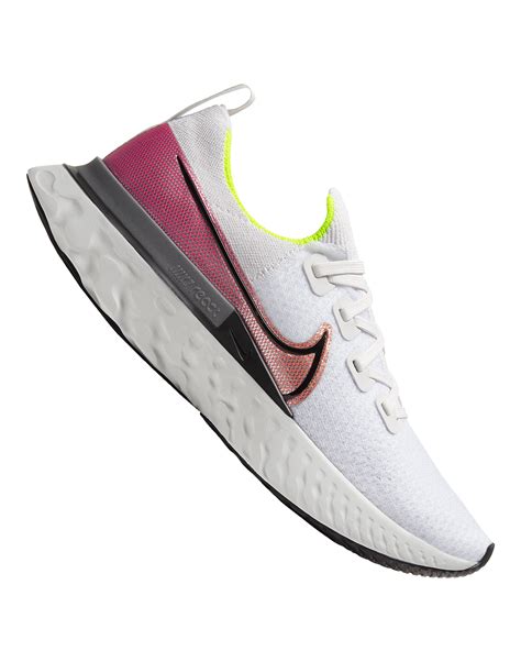 Nike Mens React Infinity Flyknit White Life Style Sports Ie