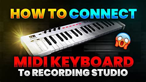 How To Connect MIDI KEYBOARD To Your RECORDING STUDIO Cubase 5 म