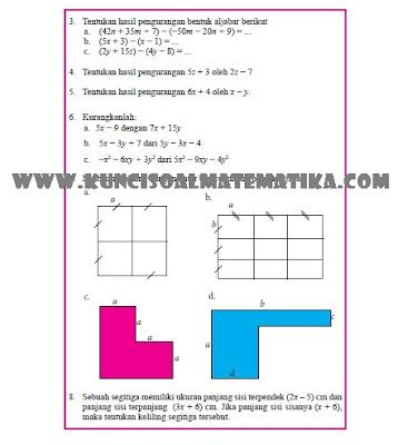 Kunci Jawaban Matematika Kelas Semester Ayo Kita Berlatih