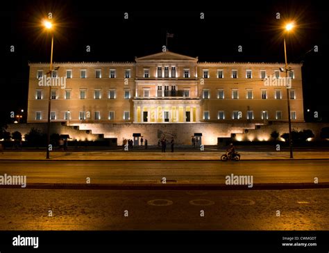 The Greek Parliament Stock Photo - Alamy