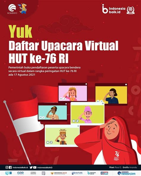 Cara Daftar Upacara Virtual HUT Ke 76 RI Di Istana Presiden Teknologi