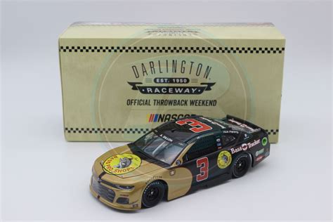 Austin Dillon 2021 Bass Pro Shops Darlington Throwback 1 24 Nascar Diecast