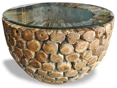 exclusive log coffee table wallpicsnet