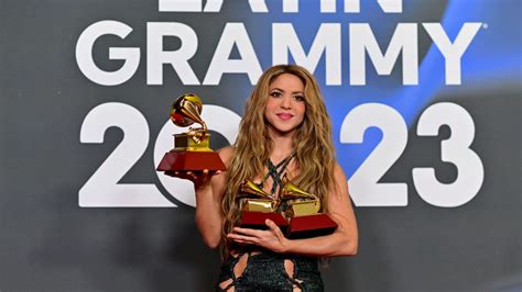 Shakira Se Lució En Los Latin Grammy 2023 Revisa La Lista Completa De