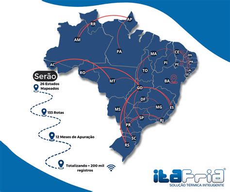 Mapeamento T Rmico De Rotas Para Transporte De Medicamentos No Brasil