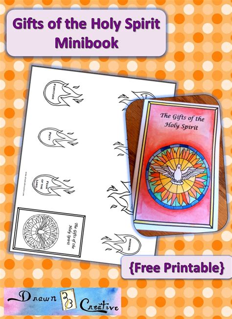 Gifts of the Holy Spirit Minibook - Drawn2BCreative