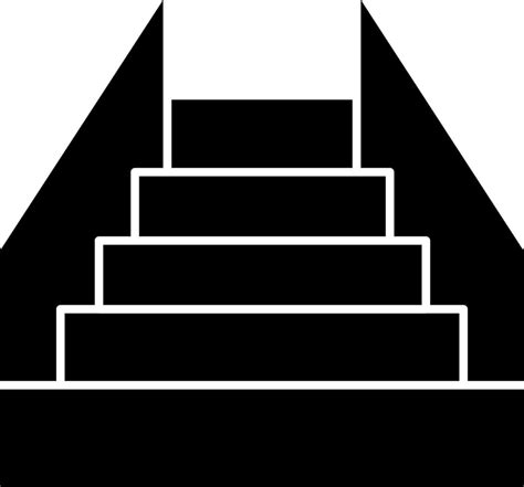 Stair Vector Icon Design 16954756 Vector Art At Vecteezy