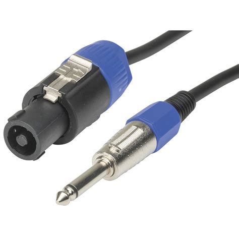 6 5mm Mono To Speakon Cable 3m Jaycar Australia