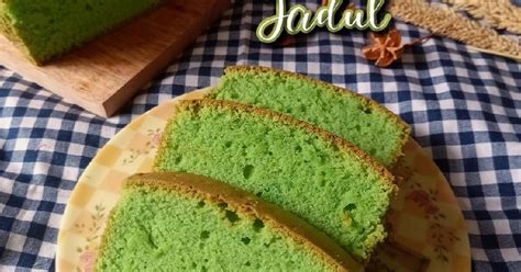 Resep Bolu Pandan Jadul Tanpa Margarine Oleh Dapoer Bunda Delizha